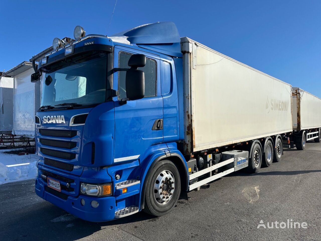 Scania R500  camión furgón