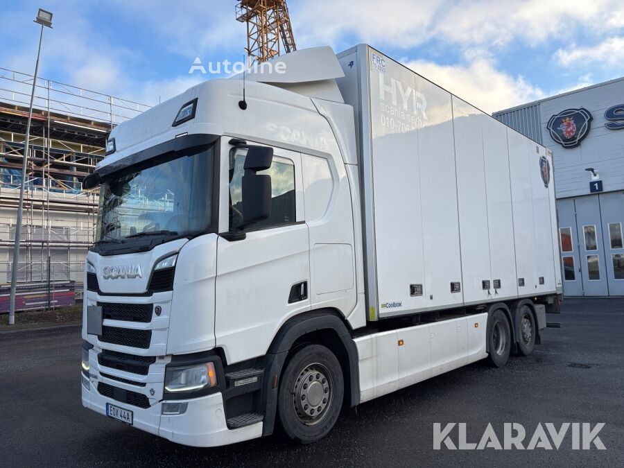 camion fourgon Scania R520 V8