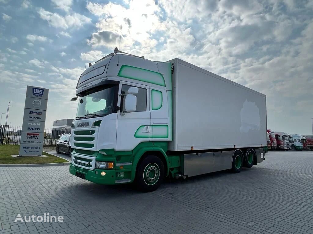 Scania R580 Topline / Isotherm box / Retarder / 6x2 / STANDCLIMA box truck