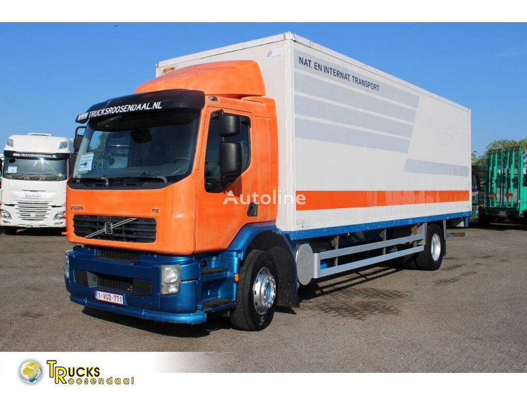 شاحنة مقفلة Volvo FE 280 + Euro 5 + Manual + Dhollandia Lift