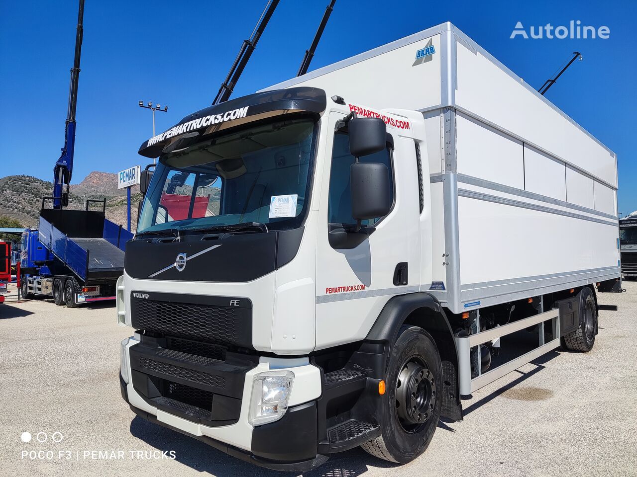 skriňové auto Volvo FE 280 FURGON CERRADO 18T 4X2 EURO 6