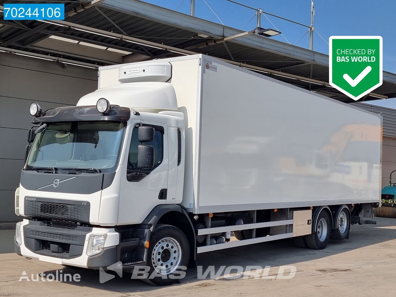 автофургон Volvo FE 350 6X2 27tons 2000kg Ladebordwand Liftachse Euro 6