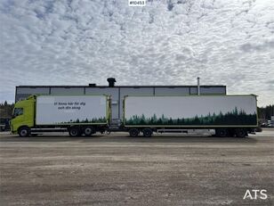 Volvo FH 540  box truck + closed box trailer