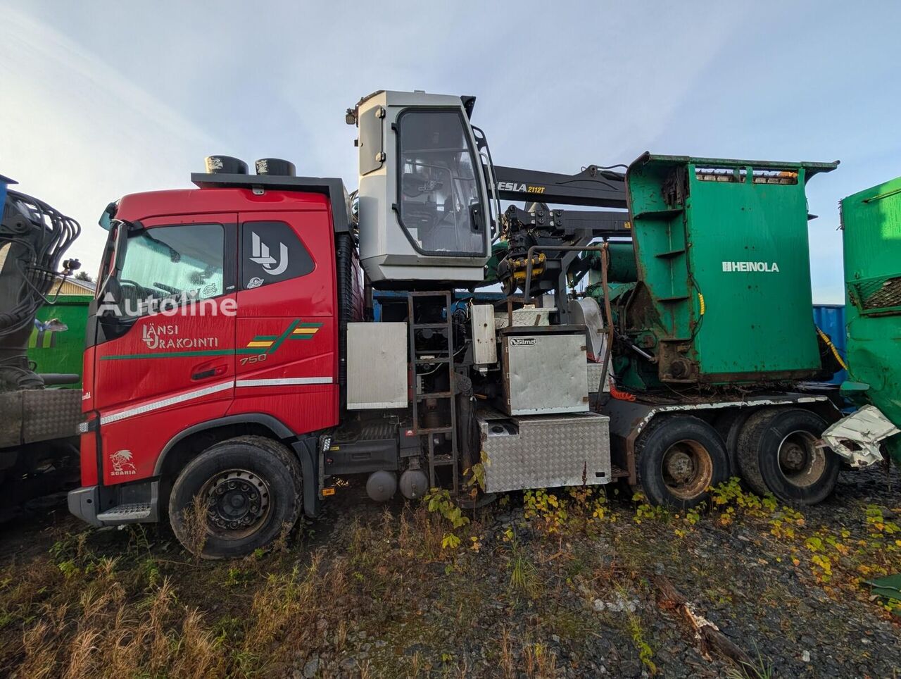 Volvo FH16 Wood Chip Truck box truck for sale | Autoline IE Volvo FH16 Wood Chip Truck box truck - Autoline