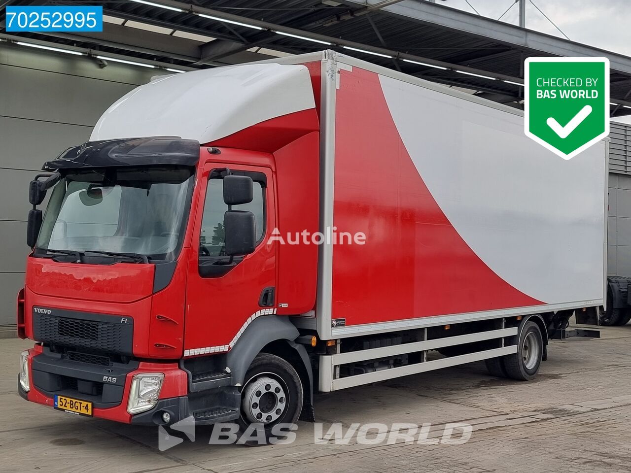 厢式货车 Volvo FL 210 4X2 12t NL-Truck Automatic Ladebordwand DayCab Euro 6