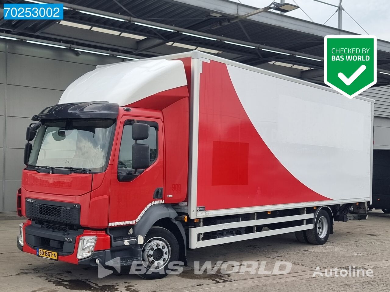 автофургон Volvo FL 210 4X2 12tonner NL-Truck Automatic Ladebordwand Euro 6