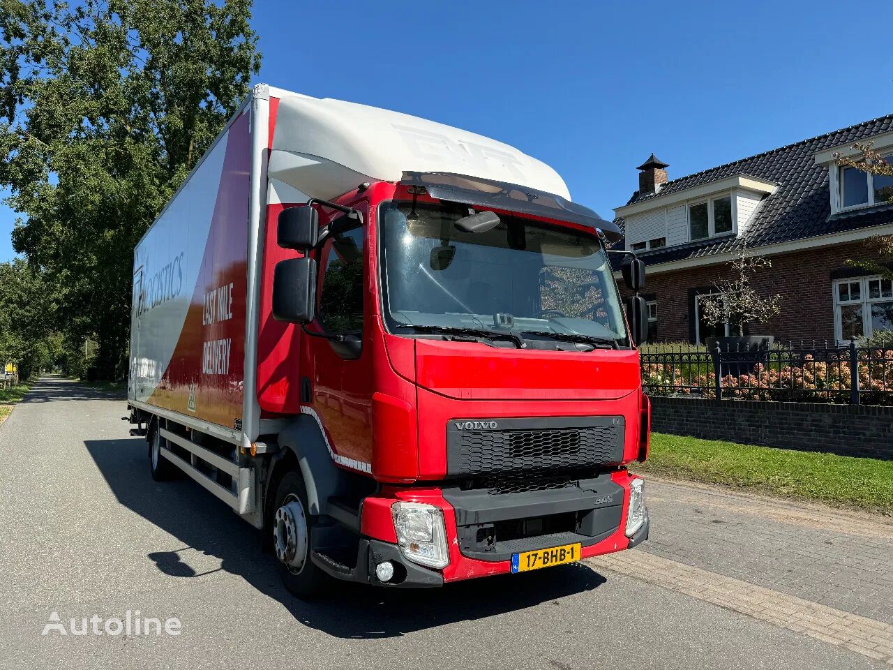 Volvo FL 210 Bakwagen. box truck