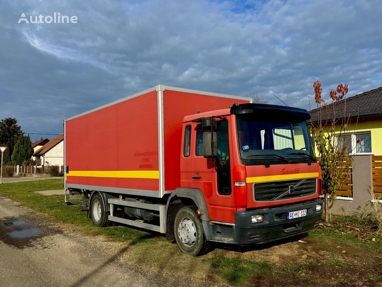 sunkvežimis furgonas Volvo FL6