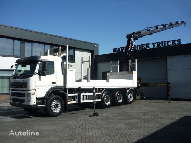 Volvo FM 420 8x4-4 Tridem Hiab 322-6 HI-DUO camión furgón