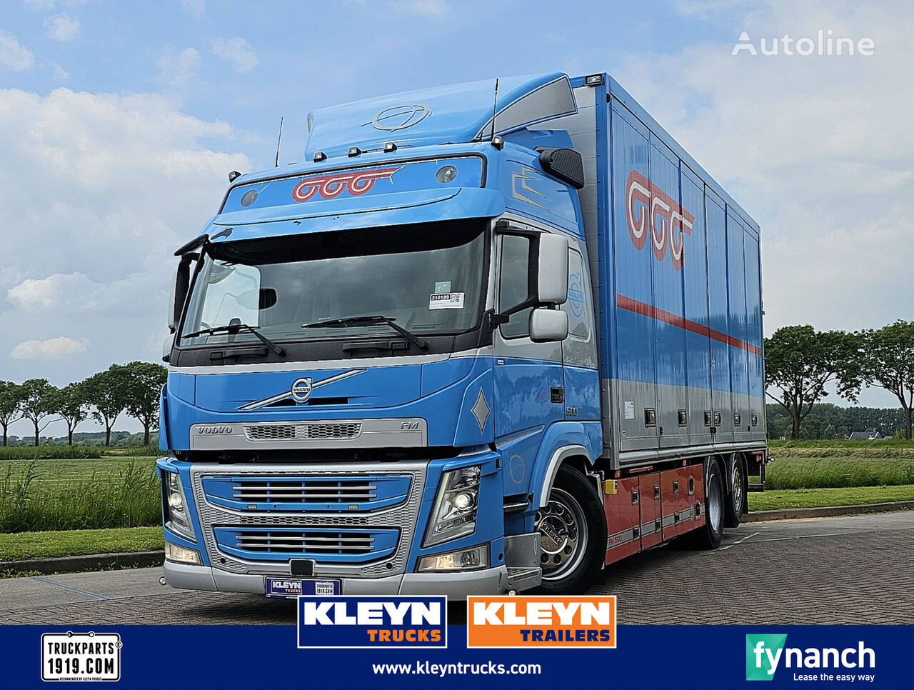 Volvo FM 500 6x2*4 doors lift kamyon panelvan