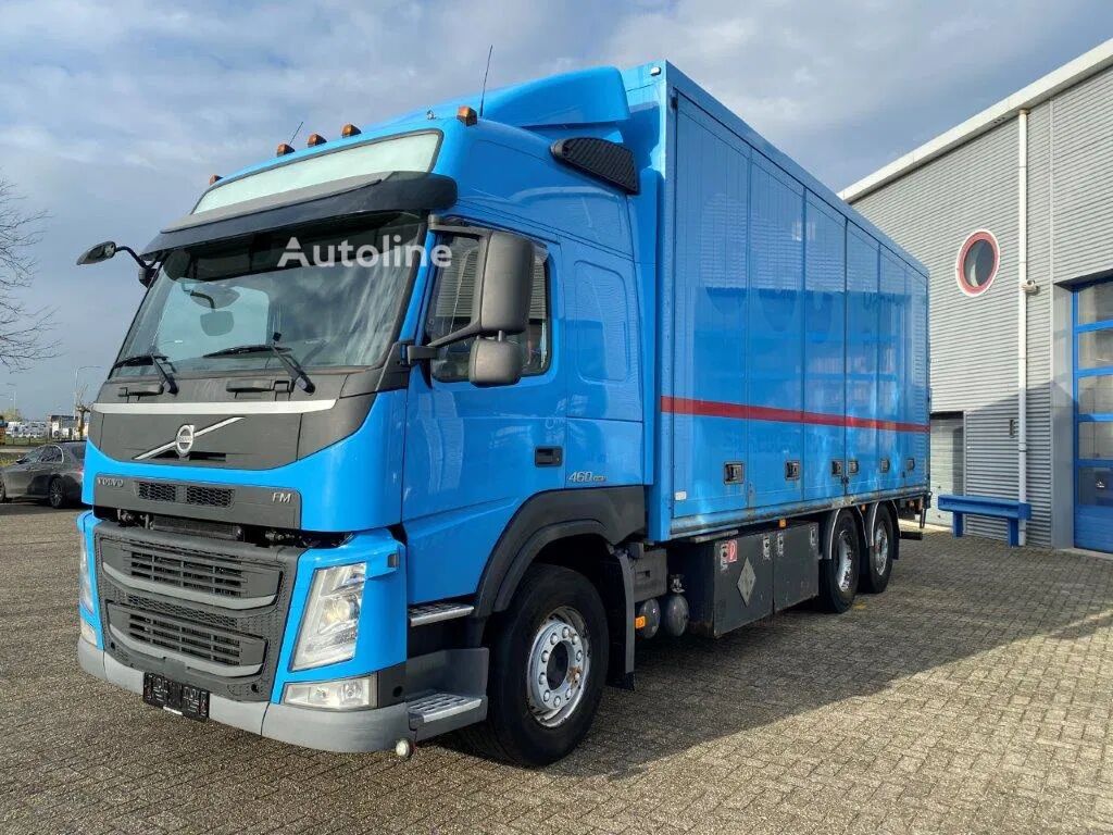 camião furgão Volvo FM4-460 / DOPPELSTOCK / VEB+ / ACC / LWDS / NAVI / SIDE DOORS /