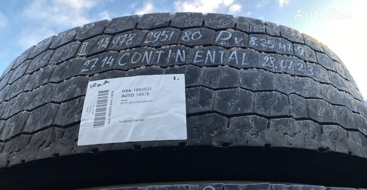 Continental B9 (01.02-) bus tire