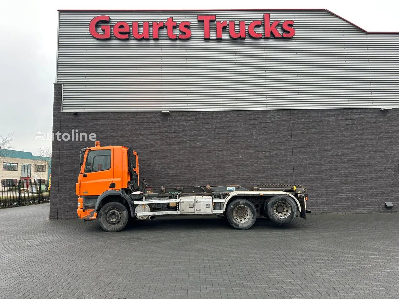 DAF CF 85 380 6X2 EURO 3 MANUAL GEARBOX cable system truck