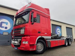 DAF XF 105 .460 FAS Euro 5 - Haakarmsysteem - Hooklift - Abrolkipper kabeļu sistēma kravas automašīna