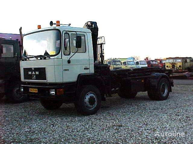 Nákladní vozidlo kabelový systém MAN 18.192 FA - 4x4 - Crane Palfinger PK8000 - Autoline