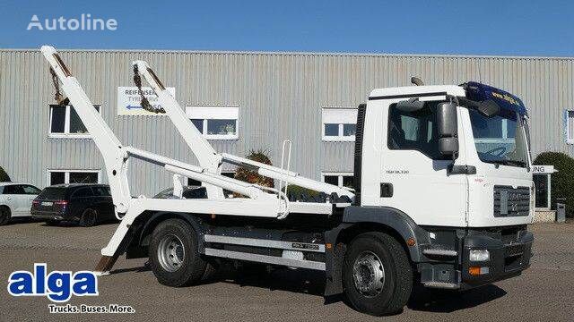 MAN 18.330 TGM BL, Multilift SLT140, teleskopierbar cable system truck