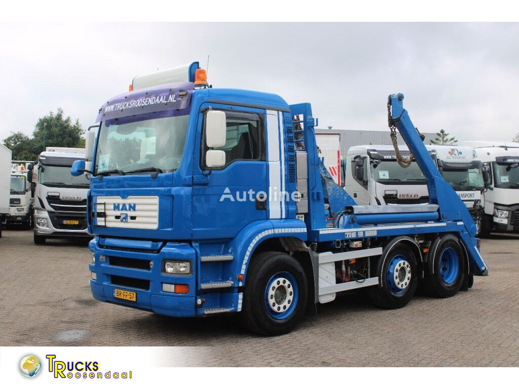 MAN TGA 26.390 + Trekker + Container system + PTO + 6x2 cable system truck