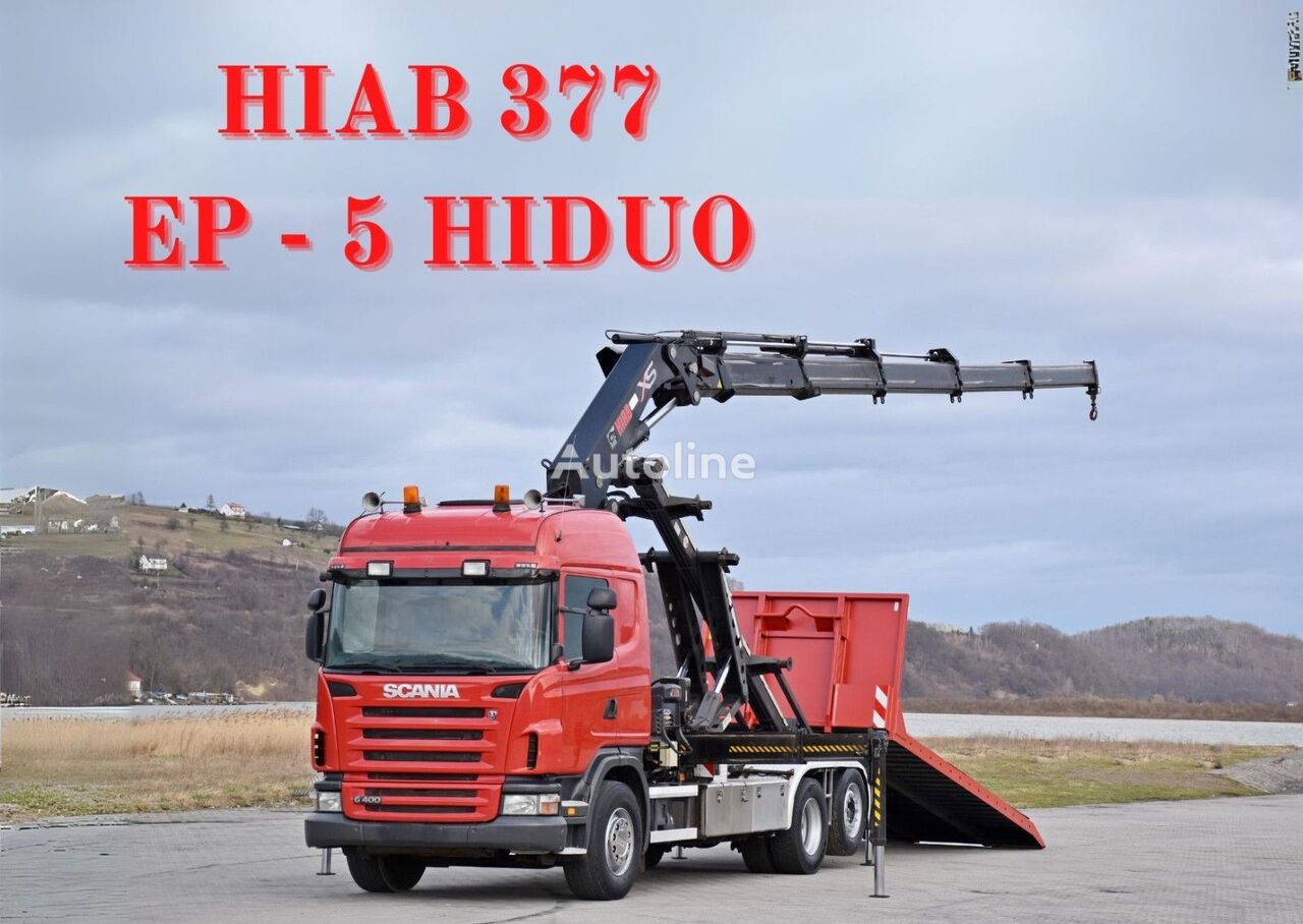 тросовый мультилифт Scania G 400