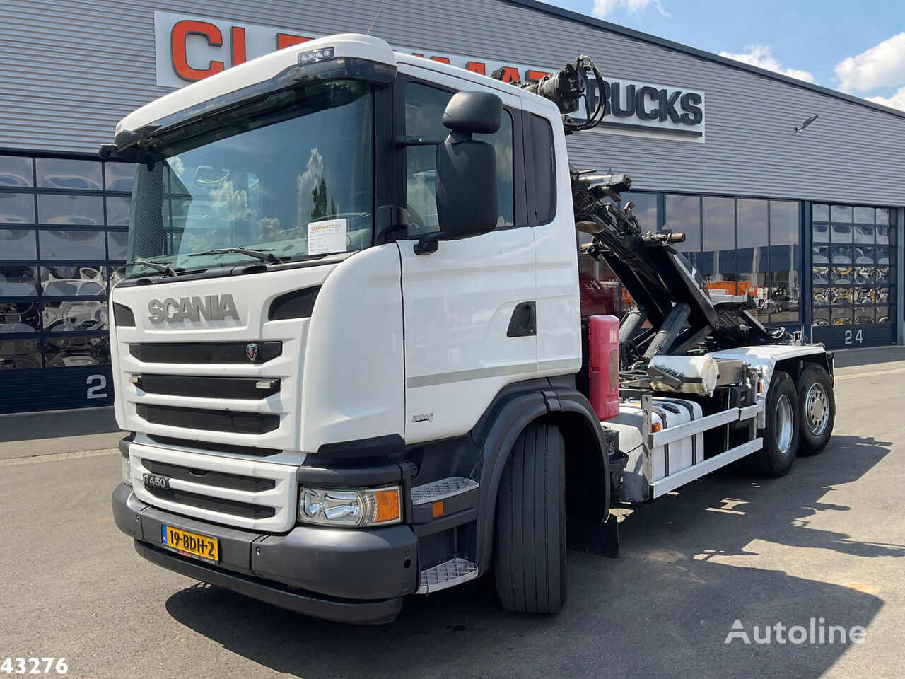 Scania G 450 Euro 6 Translift 28 Ton containersysteem kabelsysteem truck