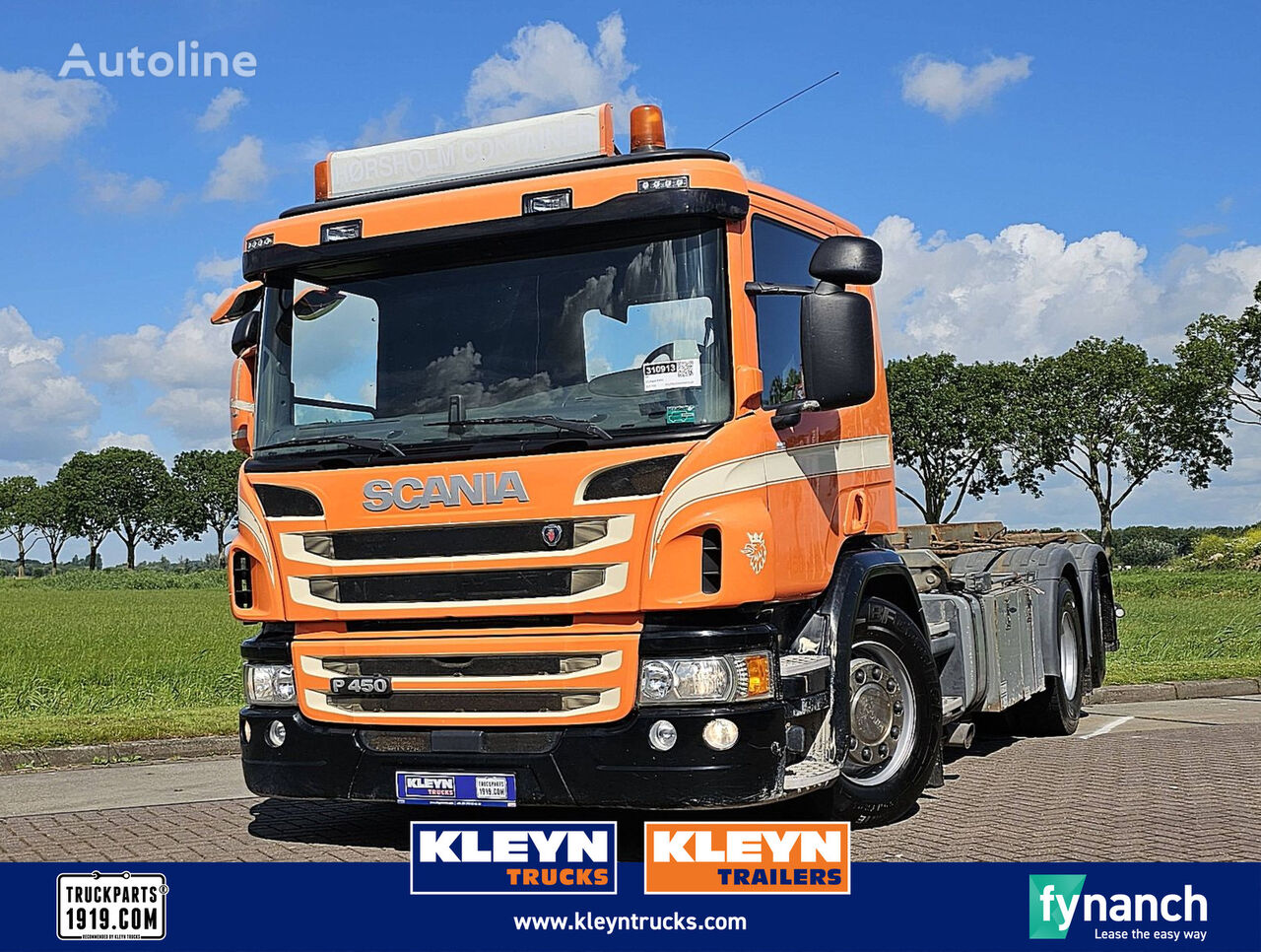 Scania P450 6x2*4 lastebil med kabelsystem