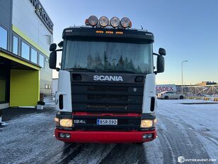 camion syst&egrave;me de c&acirc;ble Scania R 124 420 6x2, 2004, Pirkkala 11.7 L, Diesel, 1,056,483 km