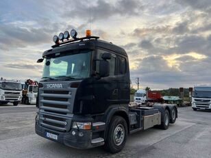 Scania R 580 camión con sistema de cables