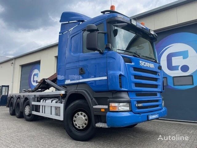 Scania R420 CB8X2/4 HNA - Triple - Hyvalift 26 Ton Haakarm - Hooklift - kamion sa kukom za podizanje tereta