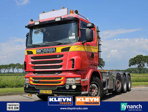 Scania R440 8x2 cr16 manual 3+3 kabelsysteem truck