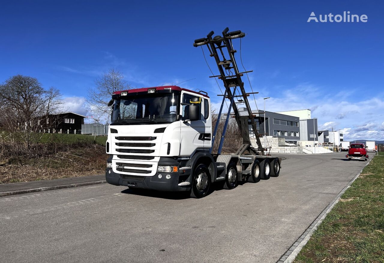 Scania R480 10×4 Kettengerät cable system truck