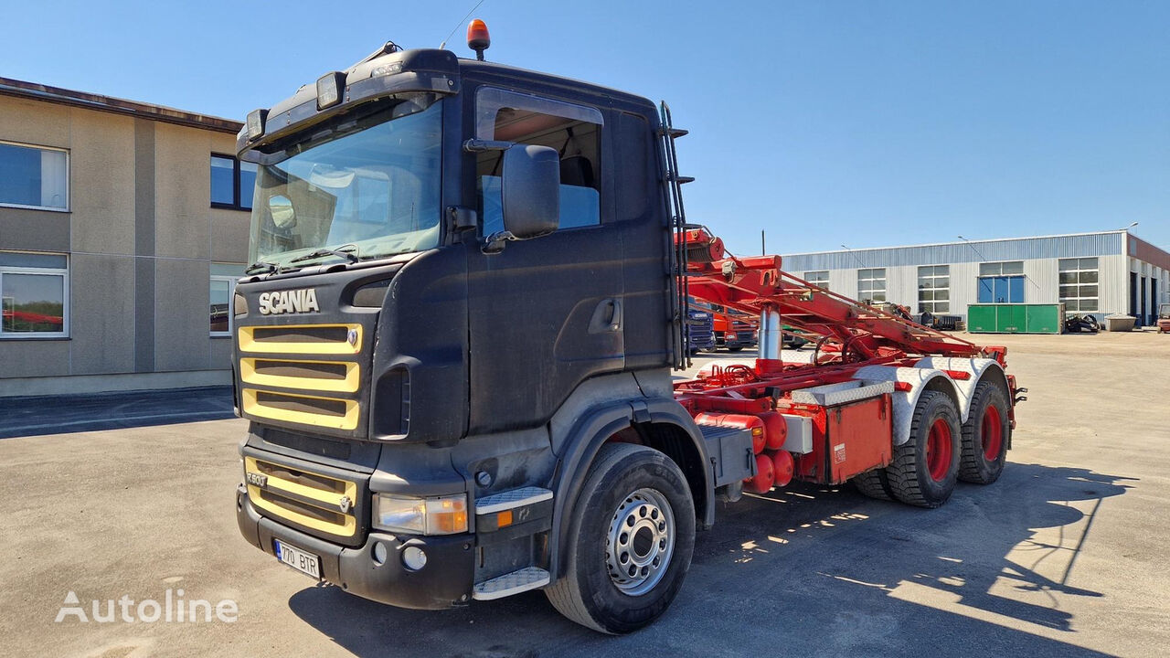 тросовый мультилифт Scania R500 6X4