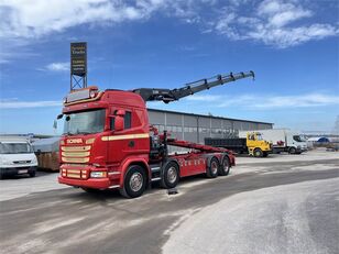 Scania R520  Seil Abrollkipper