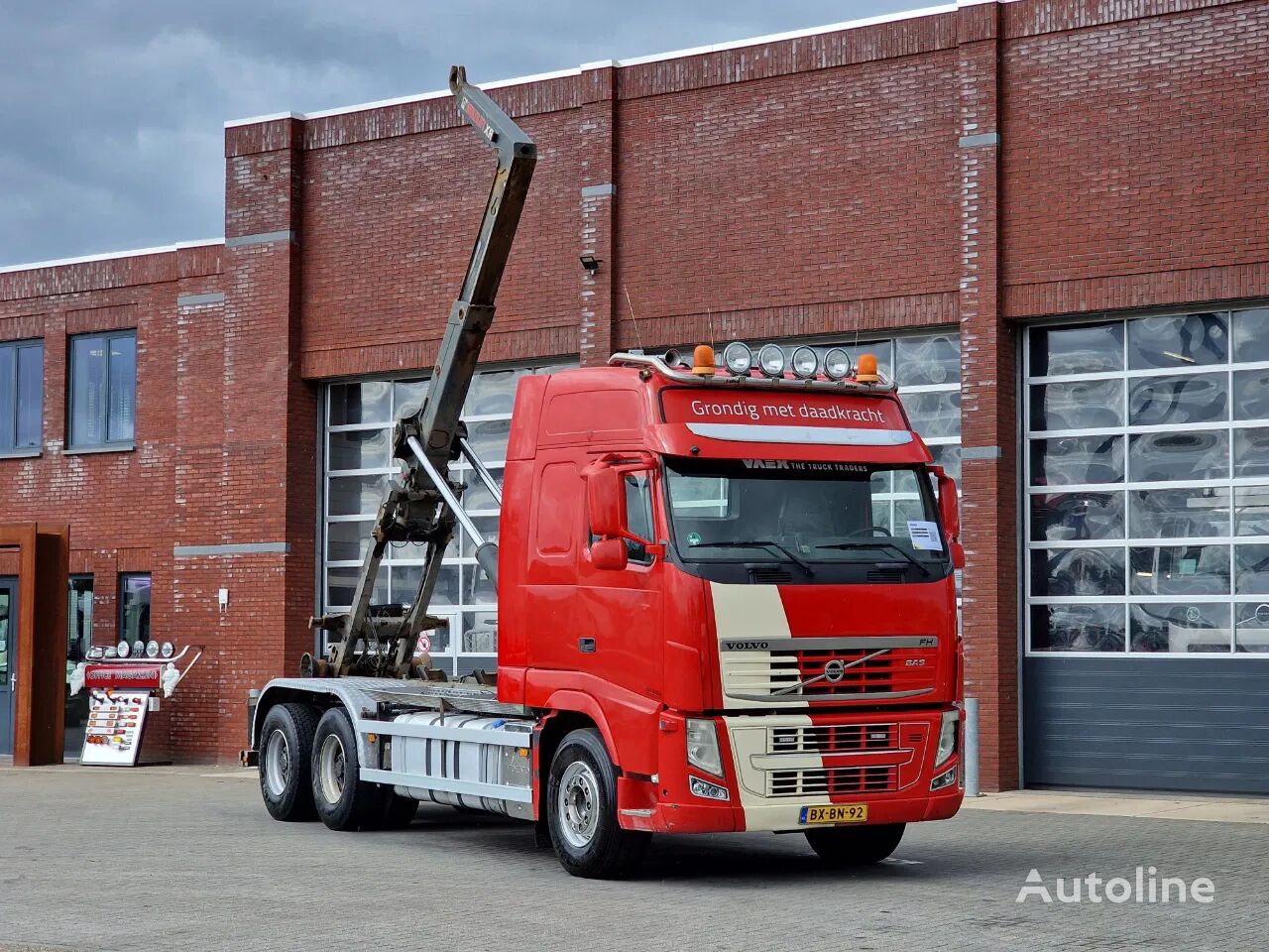 kabelių sistema sunkvežimis Volvo FH 13.440 6x4 - Multilift 26T - Hub reduction - Full steel - I s