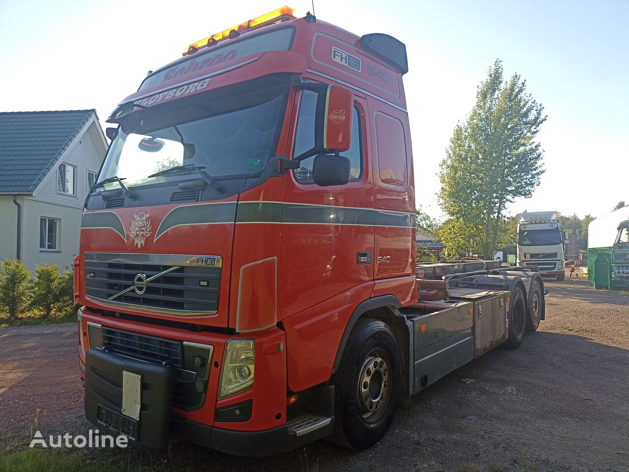 тросовый мультилифт Volvo FH540