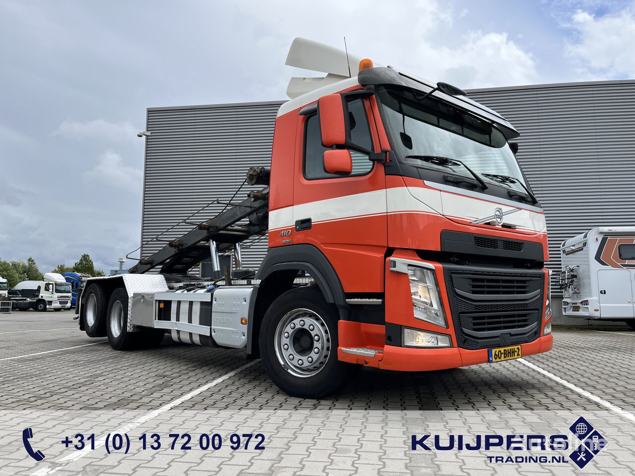 Volvo FM 410 Euro 6 / NCH Kabel 20 Ton camión con sistema de cables