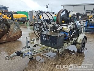 Single Axle Hydraulic Cable Reel Trailer cable trailer