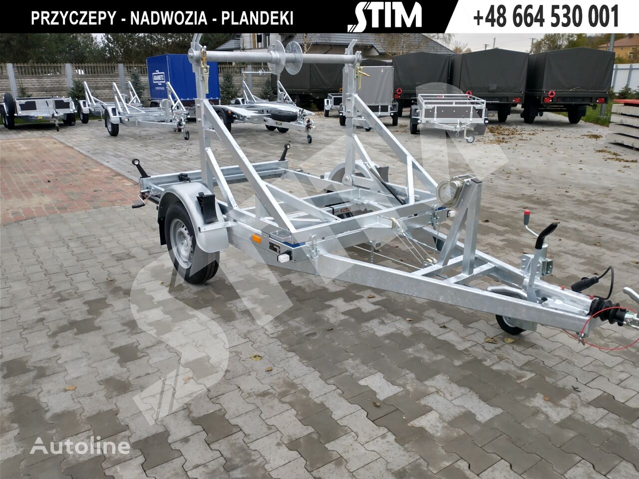 new Stim S21/KB-13WR cable trailer