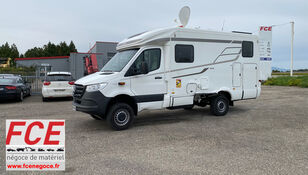 damaged Hymer ML-T 570 -Mercedes 419 CDI 190 4x4 1er Main semi-integrated motorhome