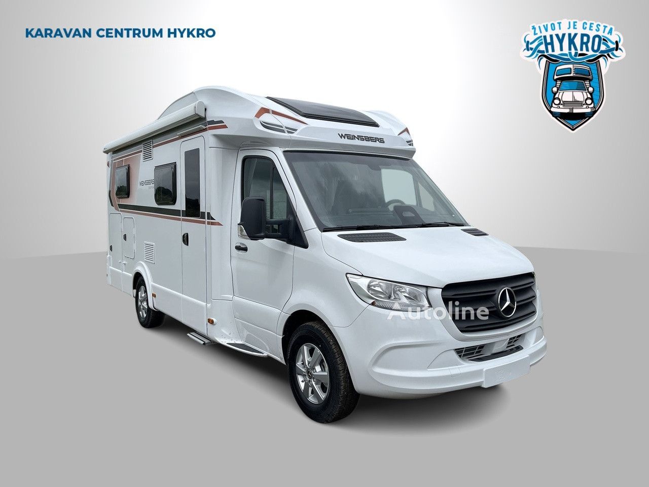 Новый полуинтегрированный автодом Mercedes-Benz CaraCompact,  Suite 640 MEG PEPPER - Autoline