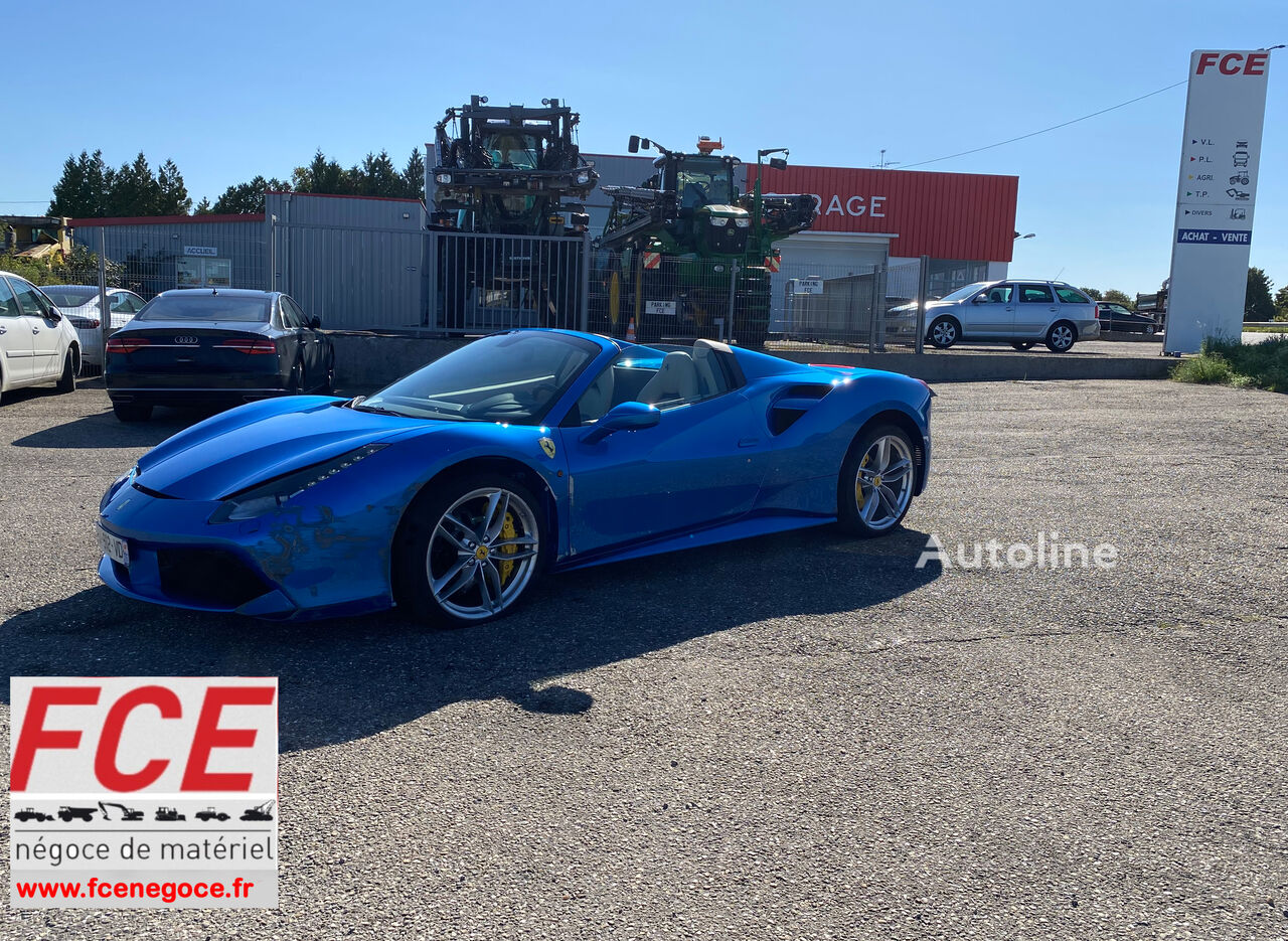 Carro Ferrari 488 SPIDER -Carte Grise Française acidentados - Autoline