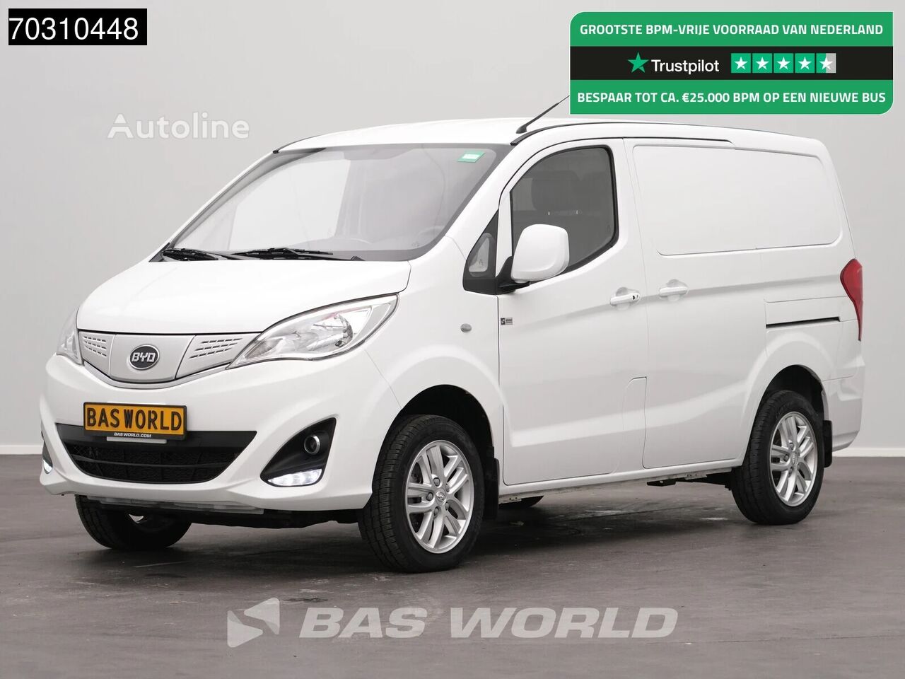 BYD ETP3 Elektrisch 45kWh WLTP 238km 2x Schuifdeur Airco Camera Park car-derived van - Autoline