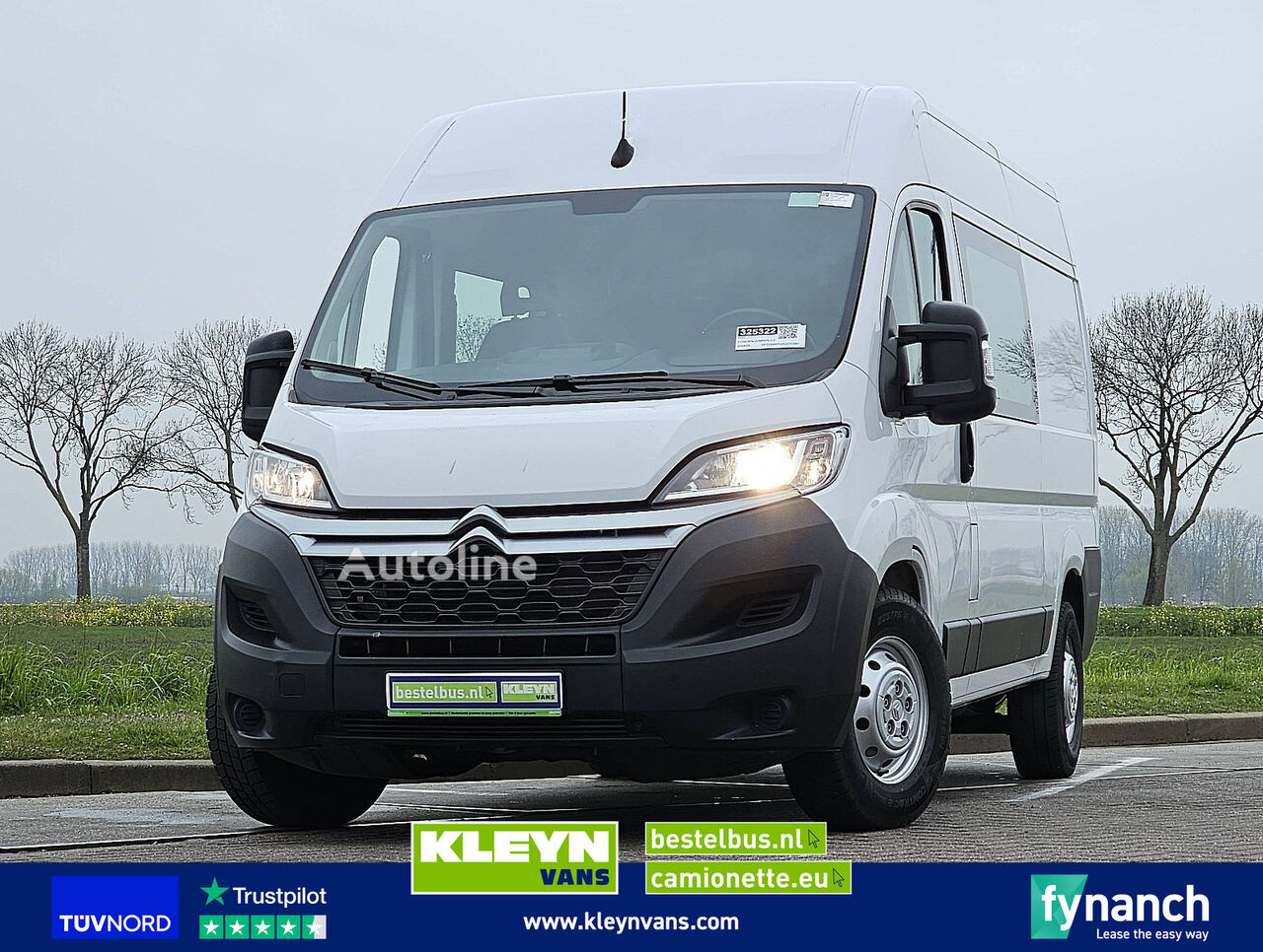 Fourgonnette Citroen JUMPER 2.2 dubbelcabine EURO6 - Autoline