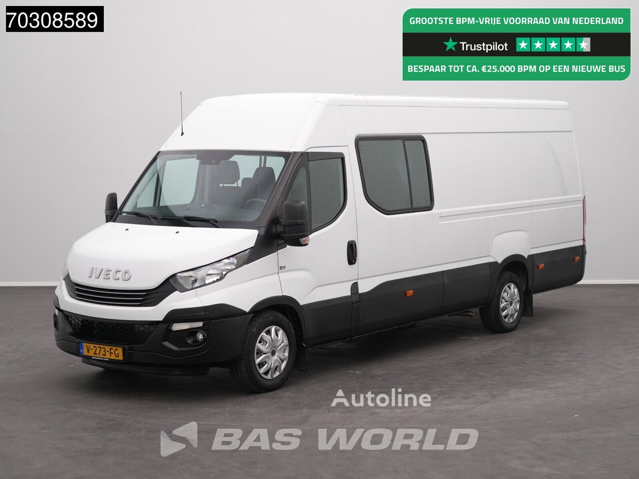 Легковой фургон IVECO Daily 35S16 Dubbel Cabine Automaat L3H2 3,5t Trekhaak Airco Crui - Autoline