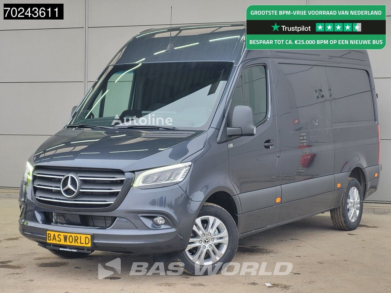 Mercedes-Benz Sprinter 319 CDI Automaat L2H2 2025model ACC LED Navi Camera Vel furgoneta pequeña nueva - Autoline