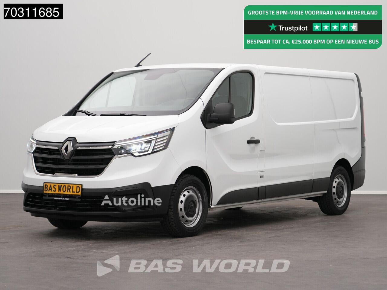 سيارة نقل بضائع صغيرة Renault Trafic 130pk L2H1 LED Airco Cruise Parkeersensoren Euro6 L2 Airc - Autoline