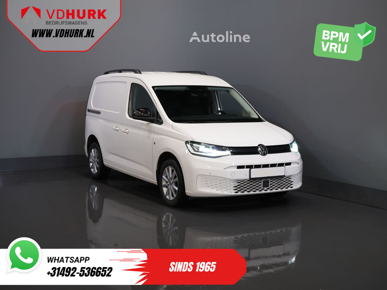 سيارة نقل بضائع صغيرة Volkswagen Caddy Cargo 2.0 TDI 125 pk DSG Aut. LED/ Dealer Ond./ Standkache - Autoline