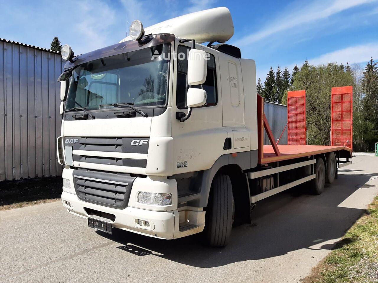 Автовоз DAF 85.410 6X2 CAR TRANSPORTER - Autoline