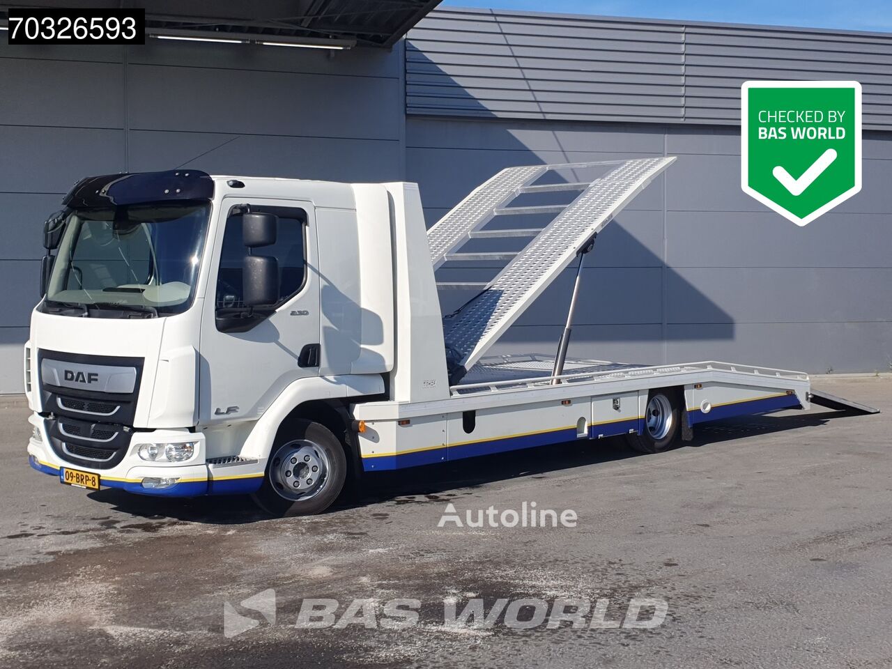 DAF LF 230 LF 4X2 NL-Truck APK Tijhof car transporter Winch Automati - Autoline