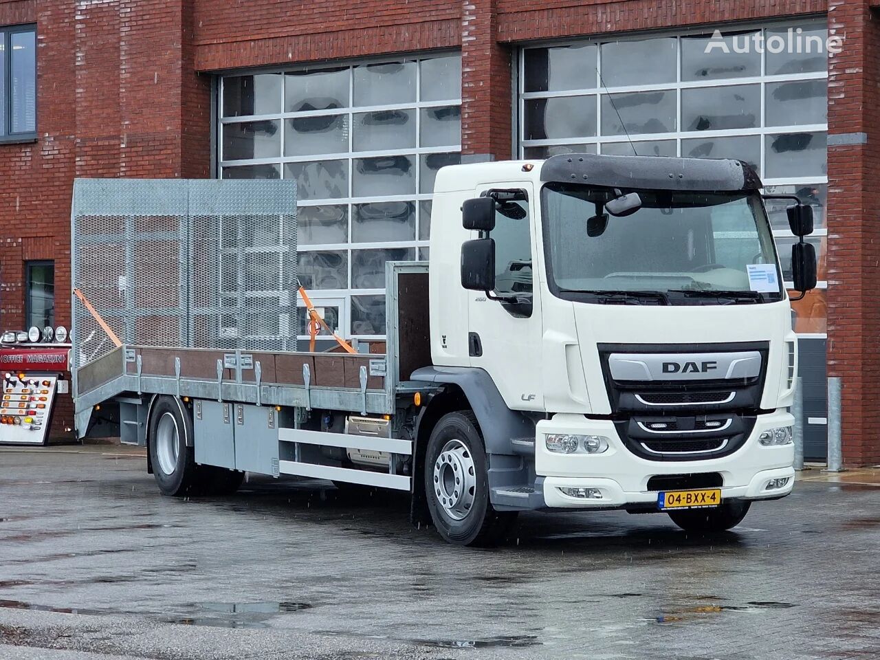 автовоз DAF LF 260 - NEW - 18T - Ramp - Box: 7.50 - 2.50 - Tool boxes - Towb