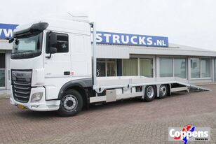 camion porte-voitures DAF XF 106.480 Machine Transporter / oprijvrachtwagen Euro 6