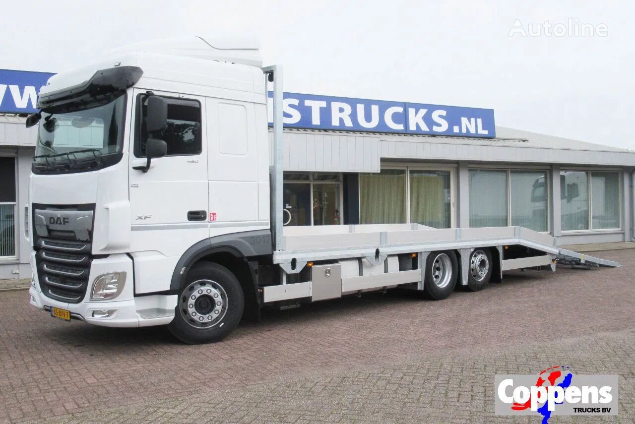 DAF XF 106.480 Machine Transporter / oprijvrachtwagen Euro 6 autotransporter